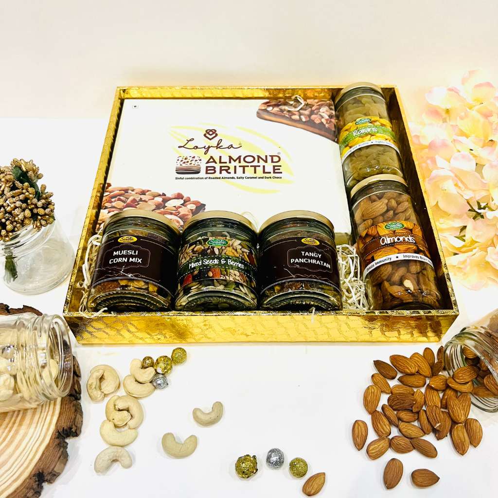 Golden State Fruit Flora Dried Fruit and Nut Gift Tray | Fruit Gifts