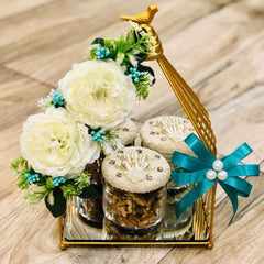 Sindhi Dry Fruits Online in Metal Tray