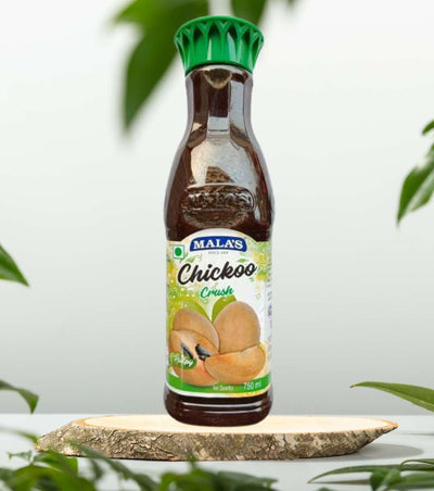 Mala'S Chickoo Crush 750 ML - Sindhi Dry Fruits